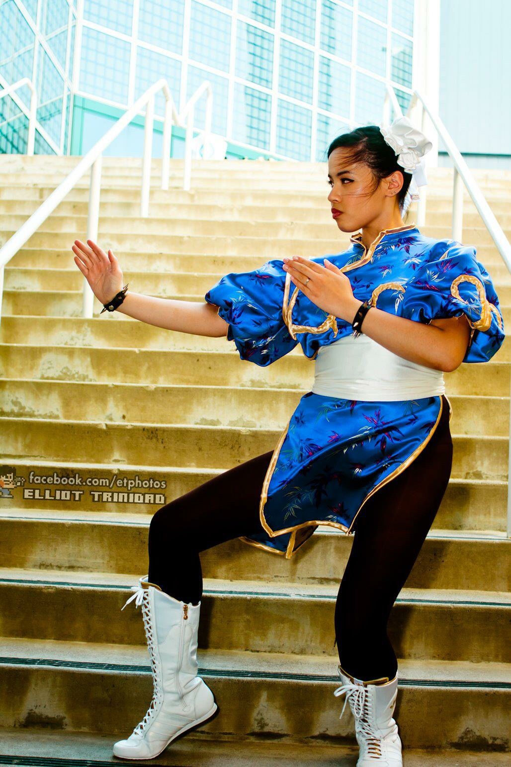 Shelli Anpan as Chun-Li (Street Fighter)